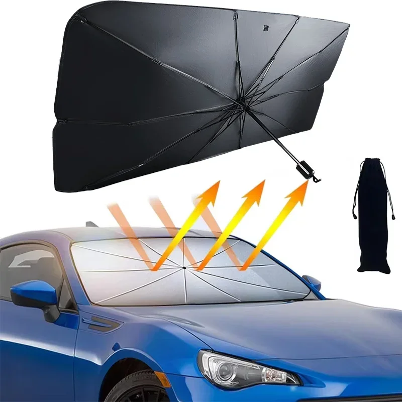 Automatic Car Sunshade - Araba ön camı güneşlik katlanabilir şemsiye