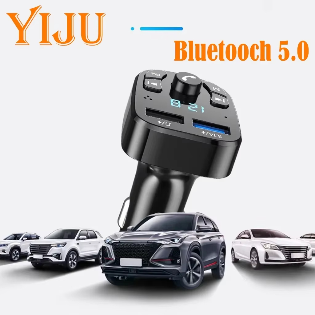 Fm Transmitter - Araç Bluetooth 5.0 Fm Verici, Kablosuz