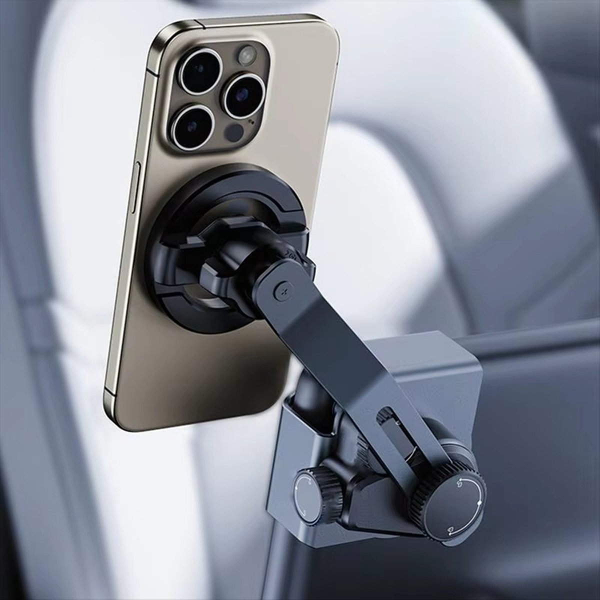 Car Cup Holder Expander - Ayarlanabilir Araç Telefonu Yuvası Dash Standı