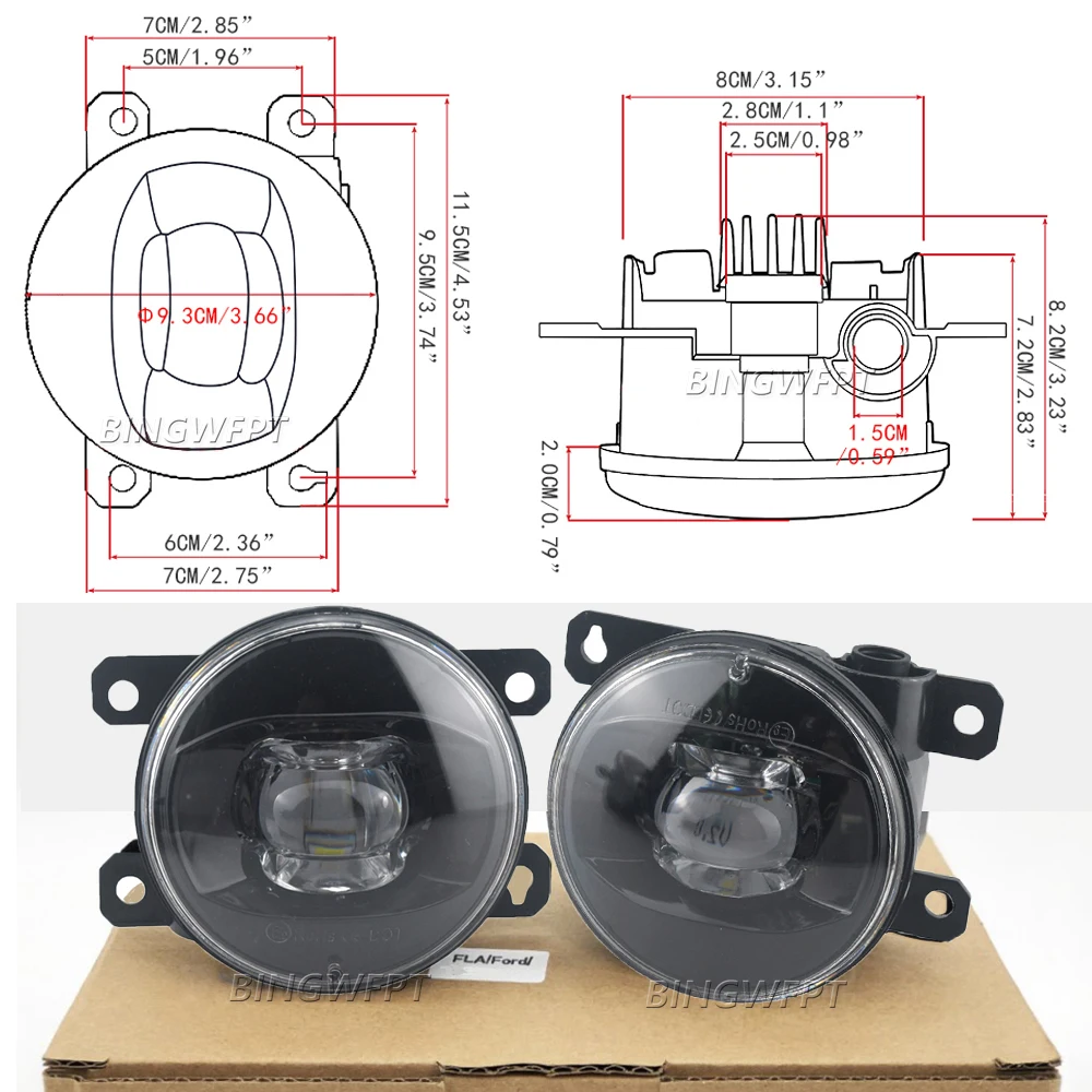 Araba Led Lens sis lamba donan - Car Accessories Uae incelemesi ve fiyatı