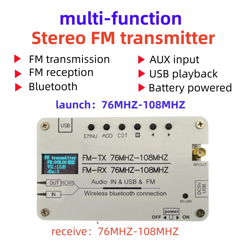 FM stereo verici FM verici 76- - Fm Transmitter incelemesi ve fiyatı